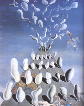 Salvador Dali Painting - Inaugural Gooseflesh Salvador Dali